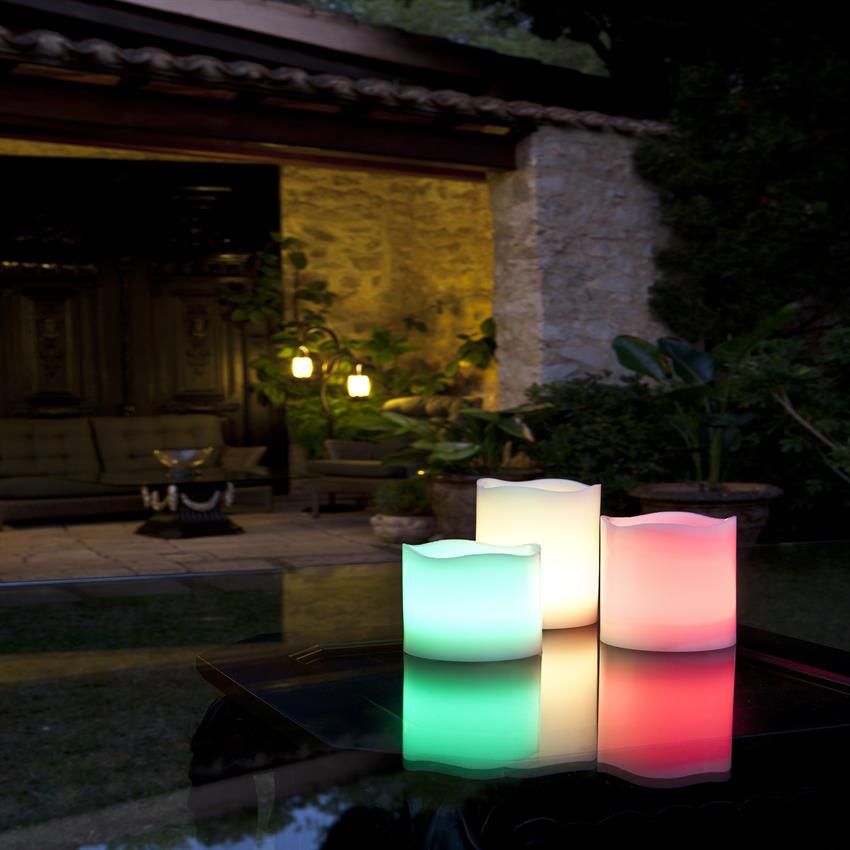 velas led rgb