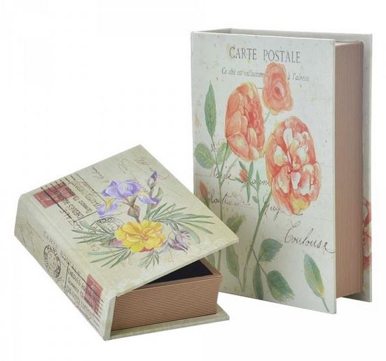 cajas decorativas libro