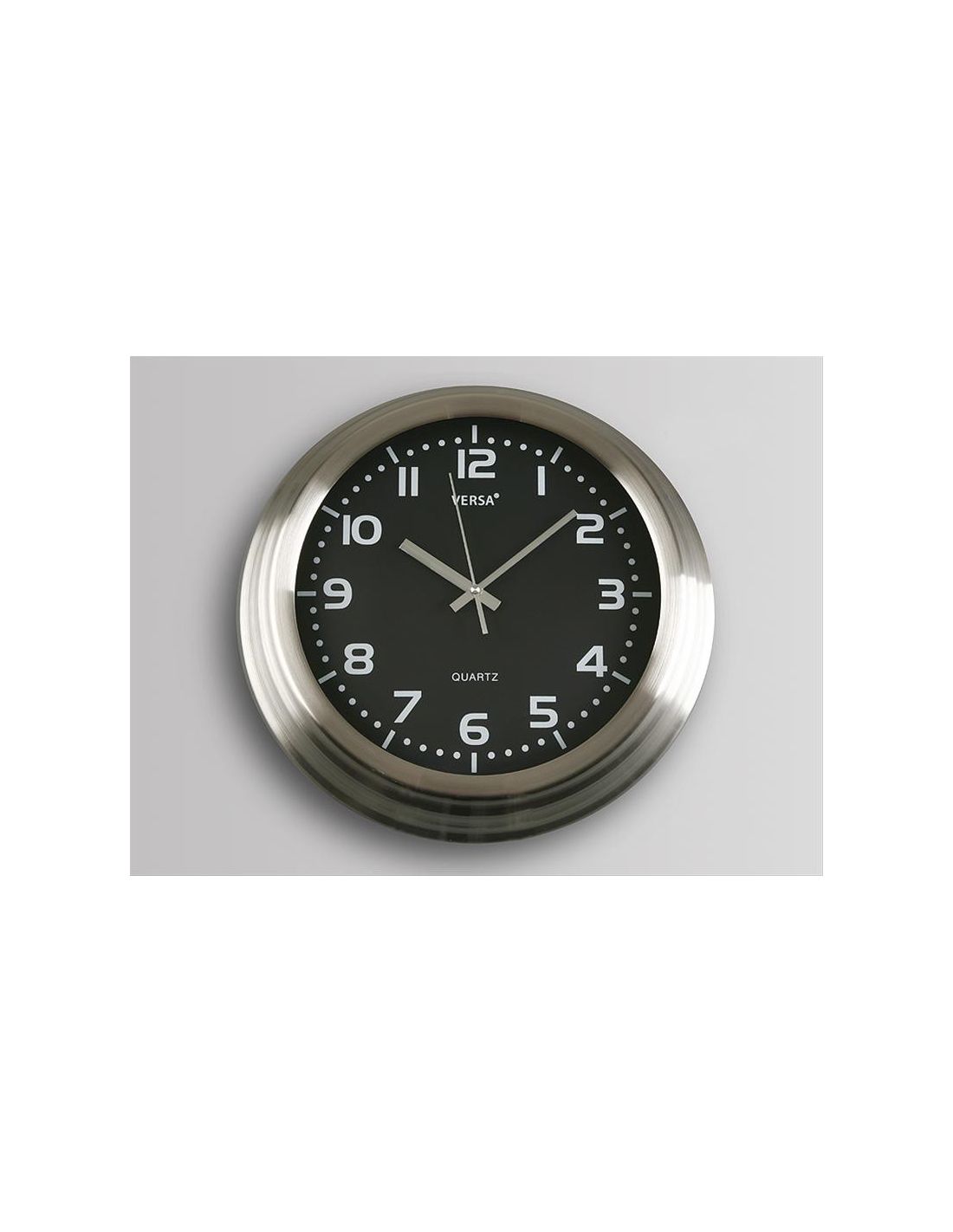 Reloj de Pared con Fondo Negro Luz Sevilla