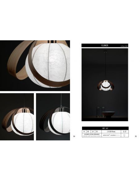 Lámpara Flower