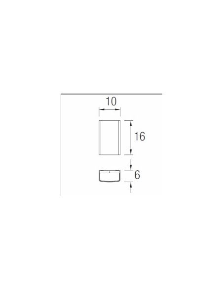 Apliques Exterior Led Luz Cálida