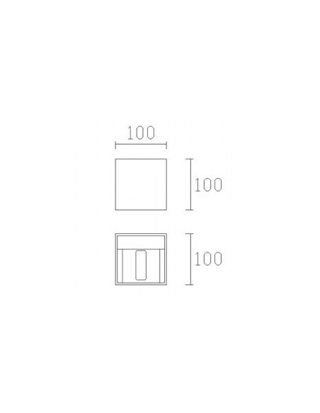 Aplique con Distinta Posición de Luz