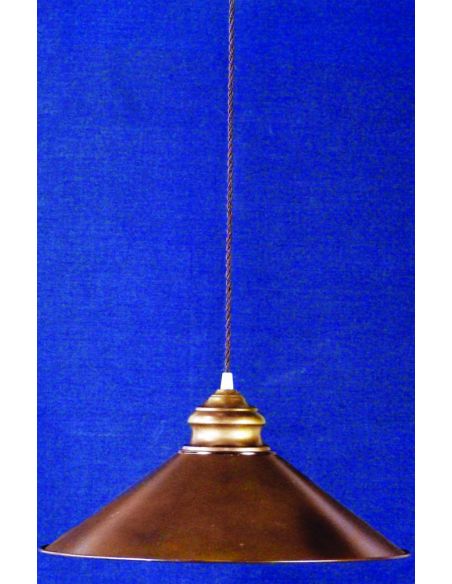 Lámpara hierro cocina