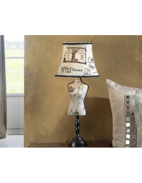 Lámpara Sobremesa Vogue París Pequeño