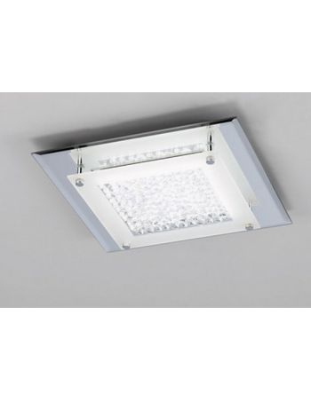 Plafón Cuadrado Crystal Led