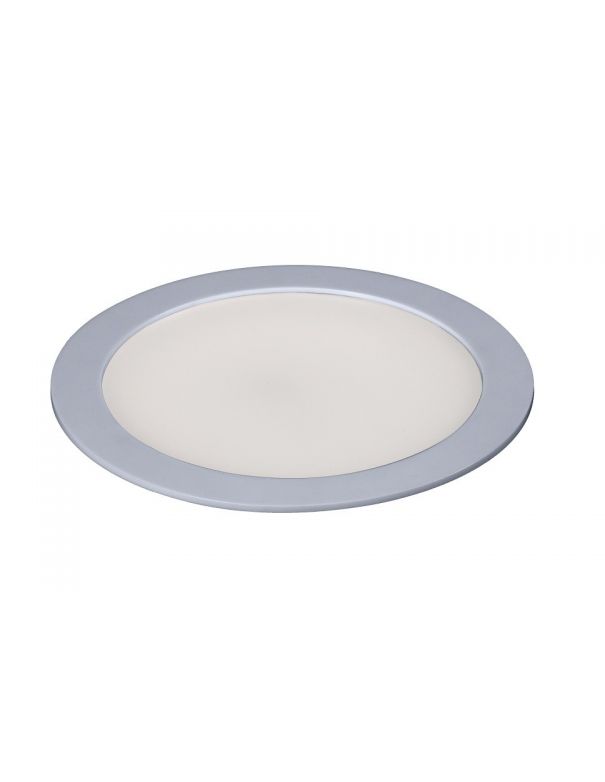 Downlight Led Redondo Plata