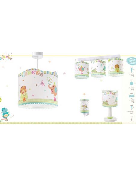 Lámparas Infantiles Circo