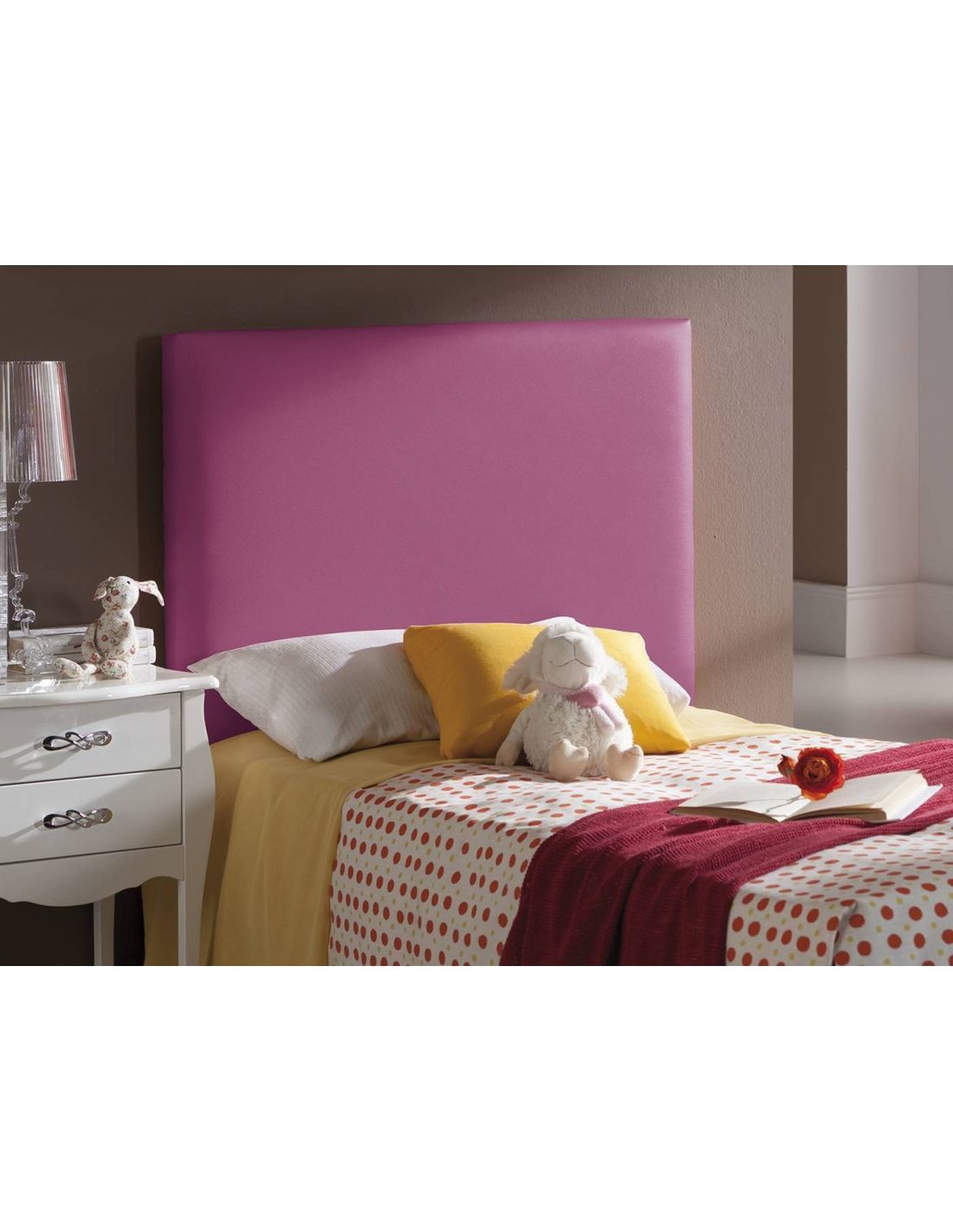 Cabeceros infantiles color Fucsia. Tienda de Cabezales de cama infantiles.  - Luz Sevilla