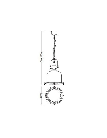 Lámpara Vintage Mantra