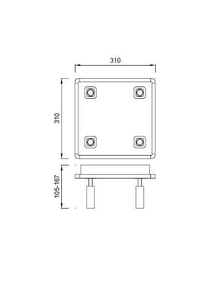 Plafones con Focos LED