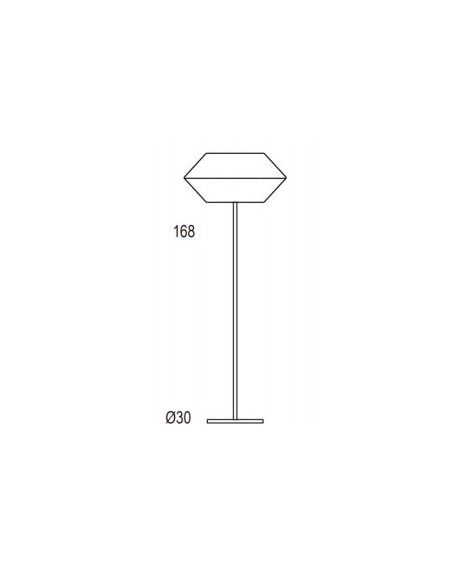 Ukelele Lámpara de Pie