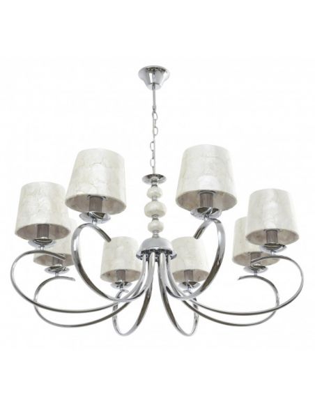 Lámpara Pantalla Concha Nácar