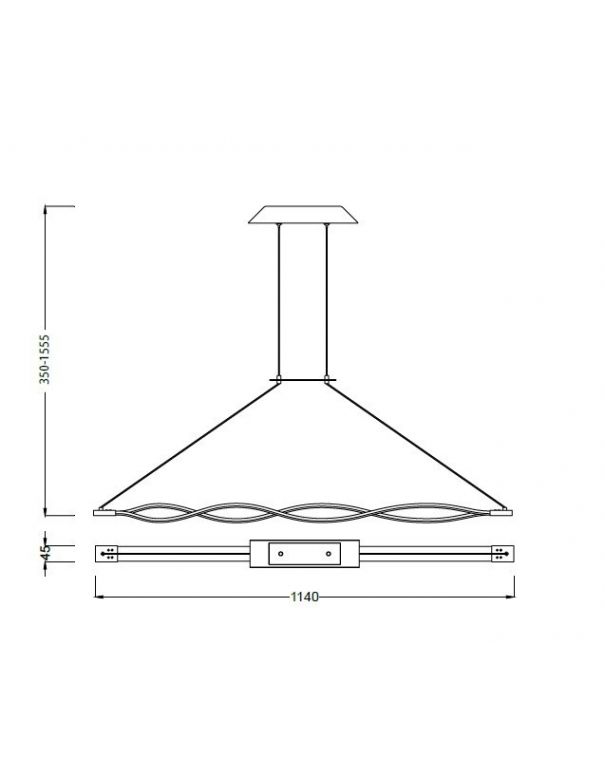 Lámpara Sahara Forja