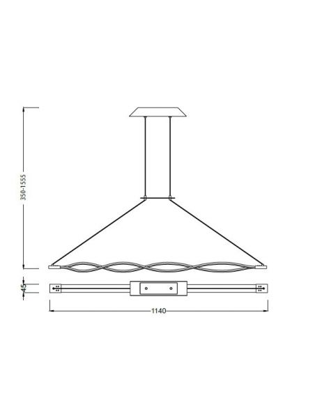 Lámpara Sahara Forja