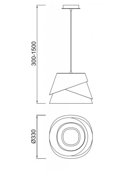 Lámpara de Colgar Mantra