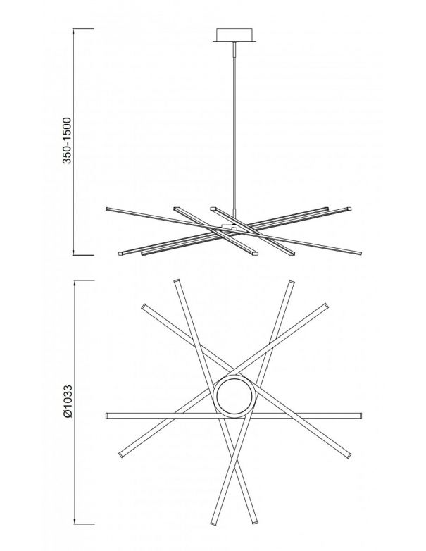 Star Lámpara Mantra