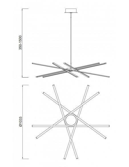 Star Lámpara Mantra