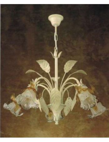 Lámparas Forja Marfil