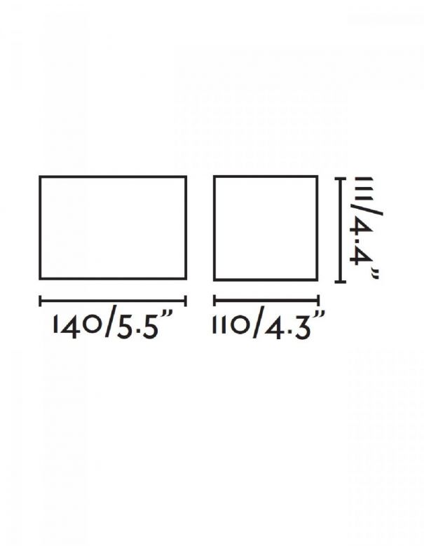Apliques Aptos para Interior y Exterior