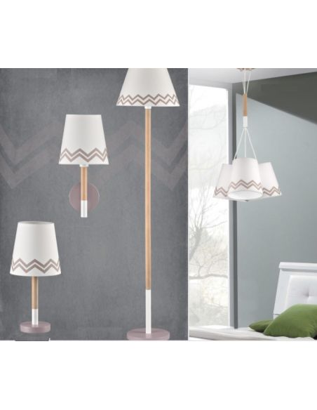 Lámpara de Pie de Salón Elegante