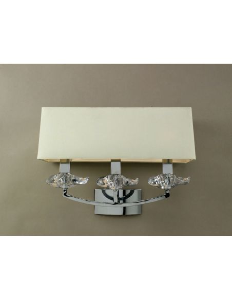 Aplique Pantalla Crema