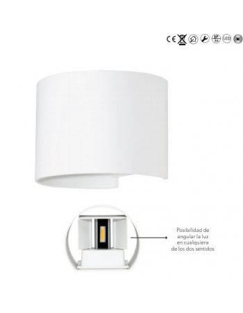 Apliques Minimalistas Blancos