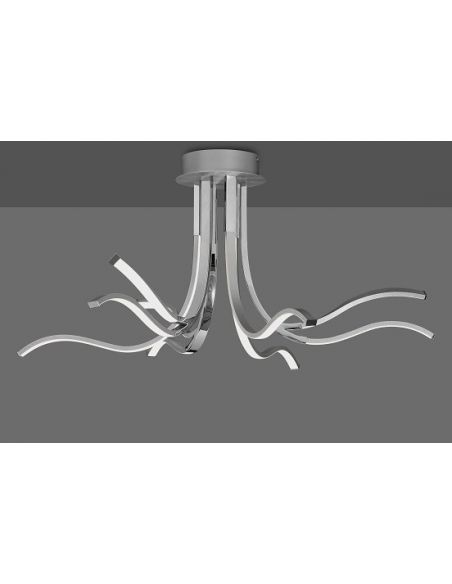 Lámpara convertible en Semiplafón