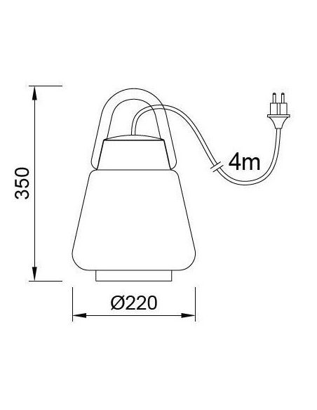 Exterior Lámparas Mantra