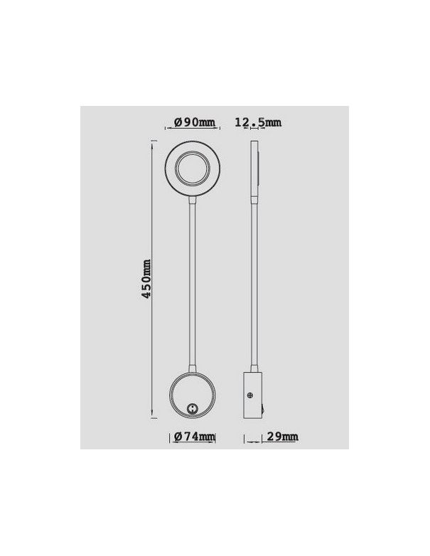 Aplique 1 luz OFERTA