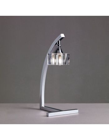 Lámpara de Mesa Cristal Óptico