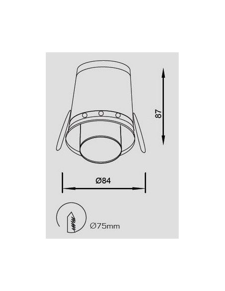 Lámpara Foco Mantra