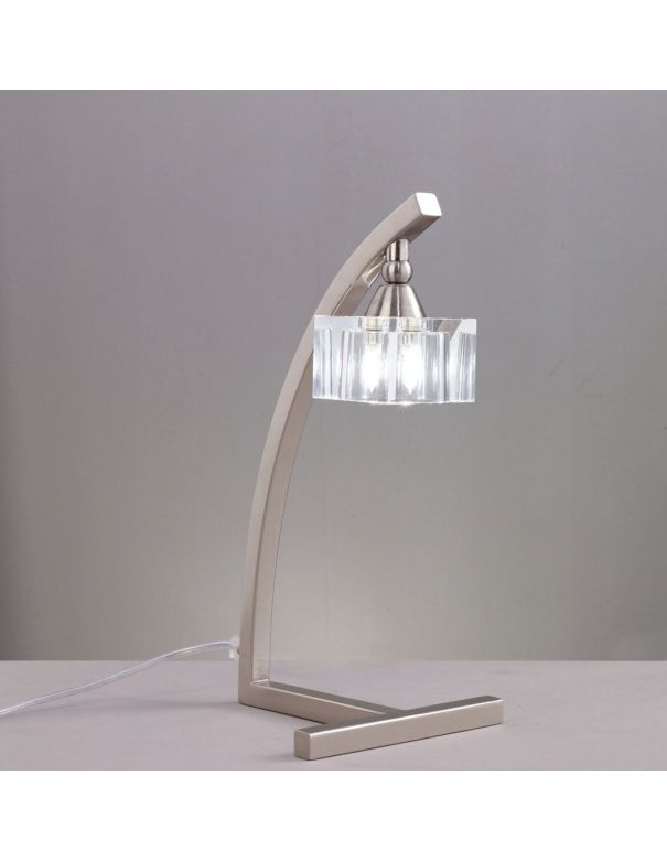 Lámpara de Mesa Tulipa Cúbica