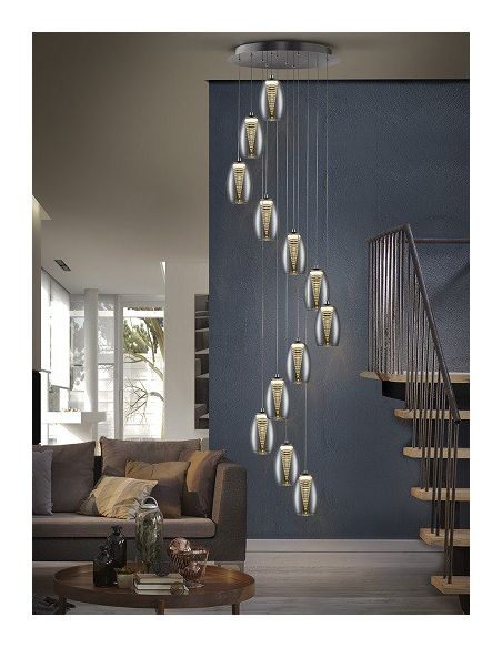 Nebula Lámpara de 12 Luces de Schuller