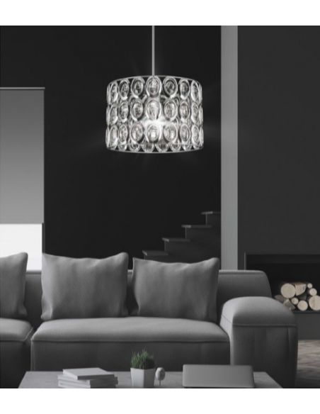 Lámparas Malla Cristal