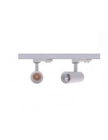 Foco para Carril Trifásico Disponible Blanco, Blanco Oro, Negro y Negro Oro