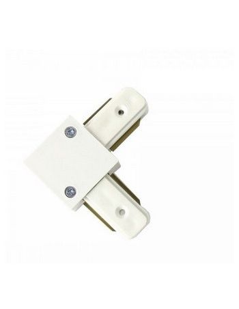 Unión Ángulo 90º Carril Monofásico Disponible Blanco y Negro