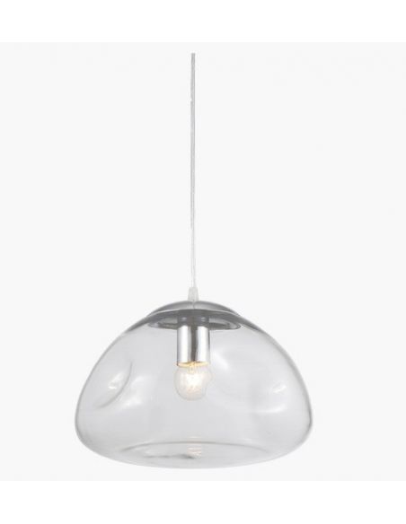 Lámpara Bola de Cristal Transparente