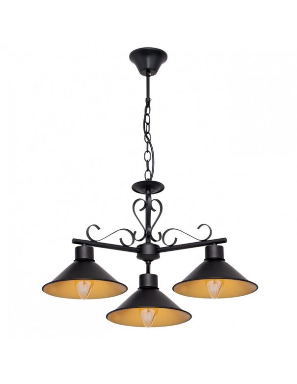 Lámpara de Diseño Negra