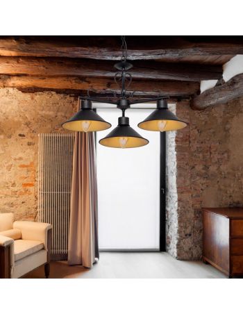 Lámpara de Diseño Negra