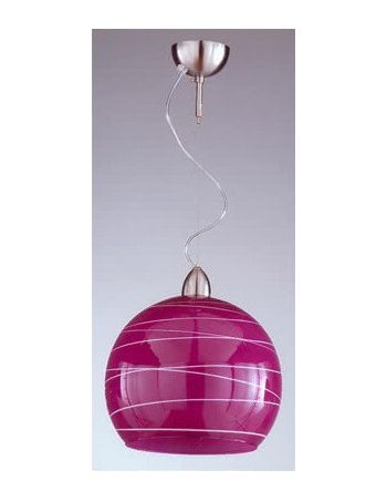 Lámparas Bola Plata