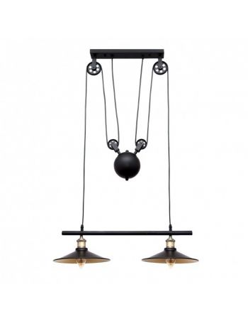 Lámpara Moderna con Poleas