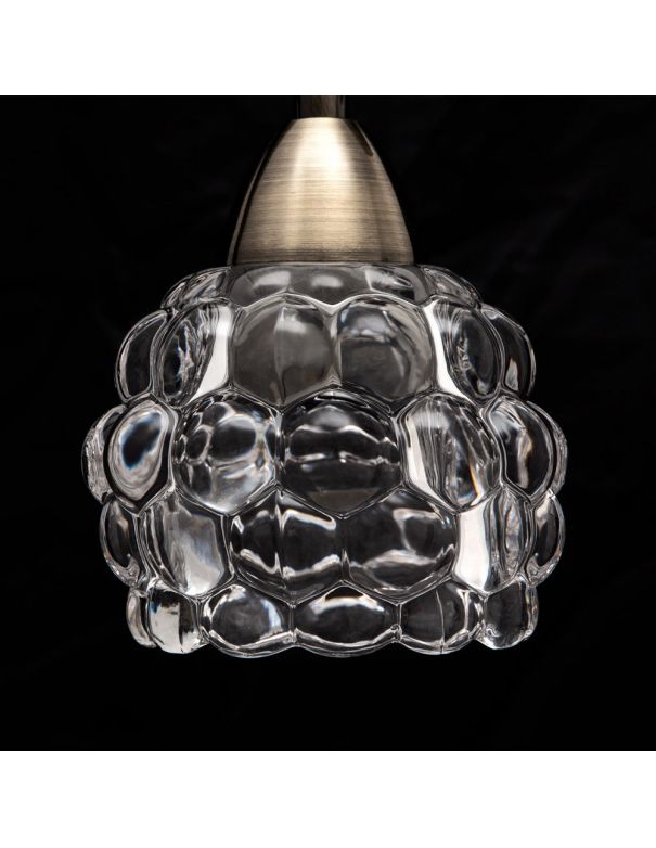 Lámpara sobremesa tulipa cristal