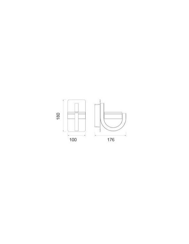 Iguazú Aplique Exterior Mantra