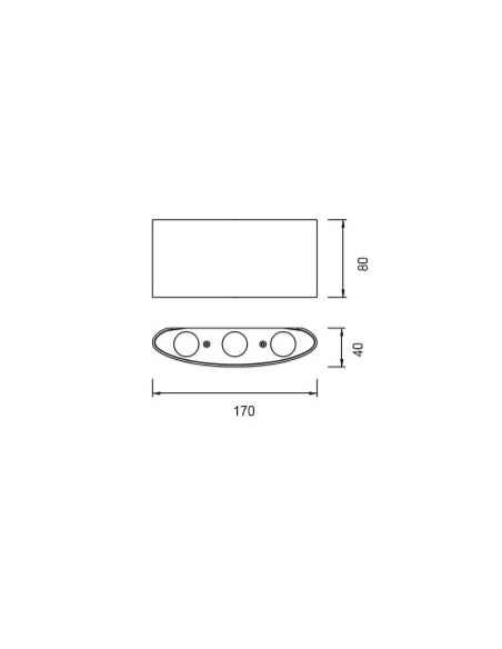 Aplique Exterior Arcs de Mantra