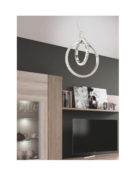 Lámpara colgante CRISTAL