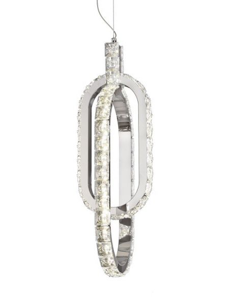 Lámpara Cristal Oval