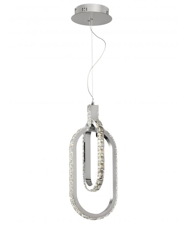 Lámpara Cristal Oval