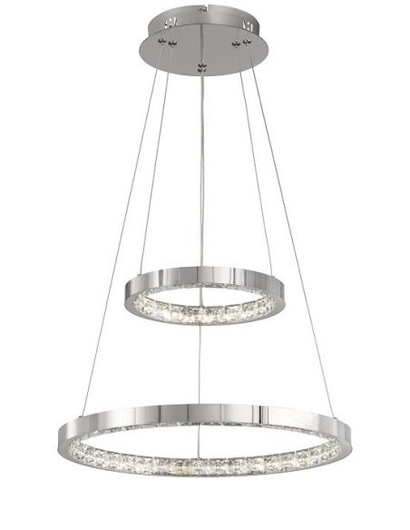 Lámpara Led de Acero Cromo