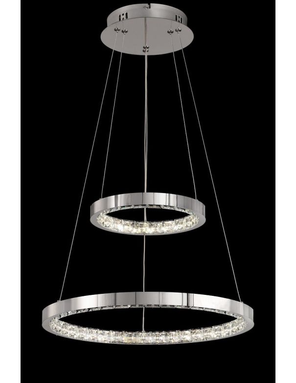 Lámpara Led de Acero Cromo