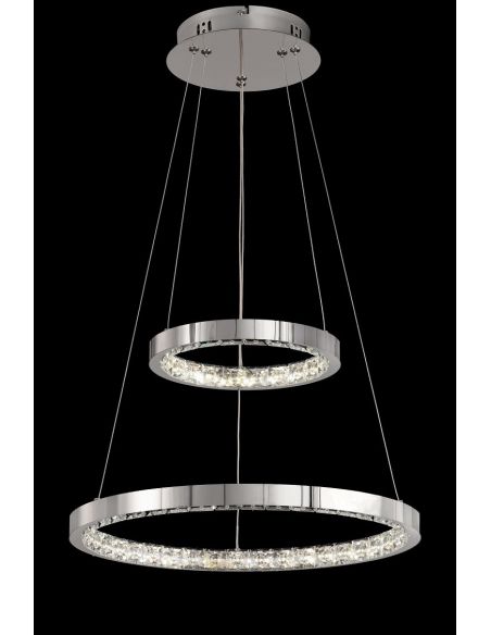 Lámpara Led de Acero Cromo